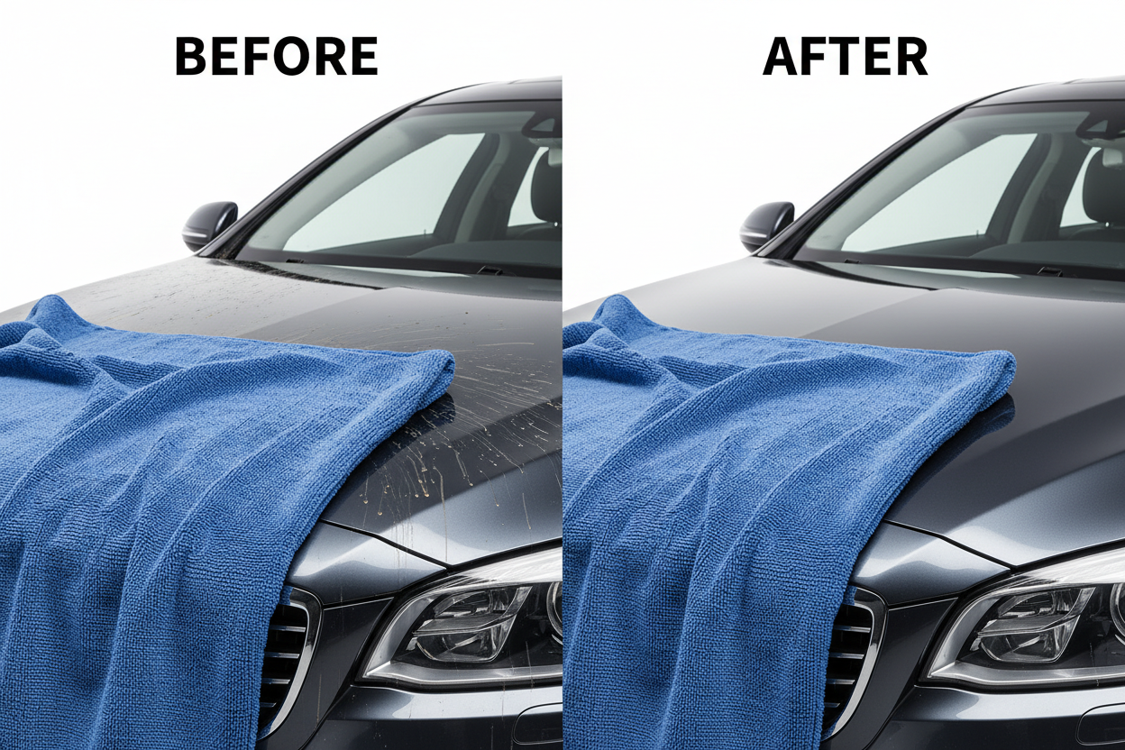 Car Wash High End Microfiber Towel - Premium Car Cleaning Drying Cloth